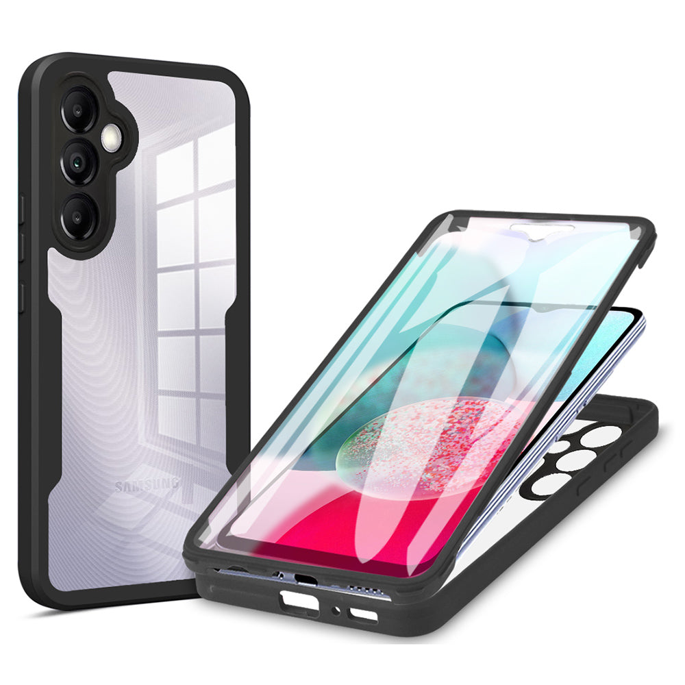 Camera Lens Protection Cover for Samsung Galaxy A34 5G Clear Acrylic TPU Phone Case with PET Screen Film Camera Lens Protection Cover for Samsung Galaxy A34 5G Clear Acrylic TPU Phone Case with PET Screen Film